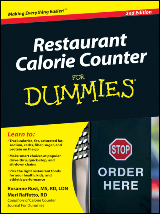 Title details for Restaurant Calorie Counter For Dummies by Meri Raffetto - Available